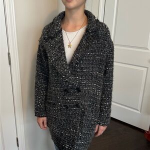 Isabel Marant Multicolor Tweed Teddy Jacket